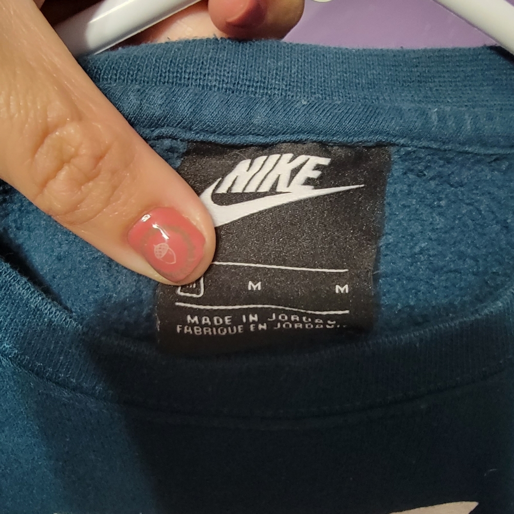 Nike Teal Crew Neck Boys Medium